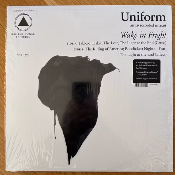 UNIFORM Wake In Fright (Sacred Bones - USA original) (NM/EX) LP