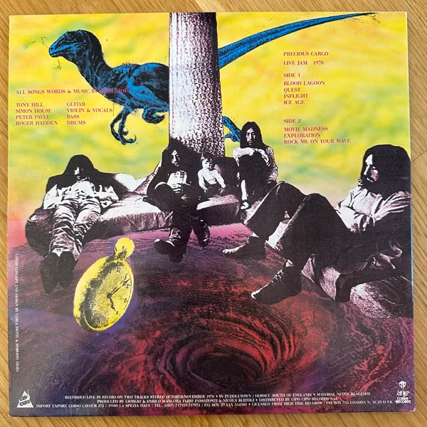 HIGH TIDE Precious Cargo (Cobra - Italy original) (VG+) LP