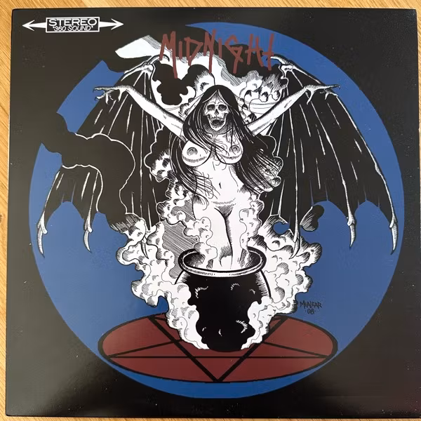 MIDNIGHT Berlin Is Burning (Nuclear War Now! - USA repress) (EX) LP