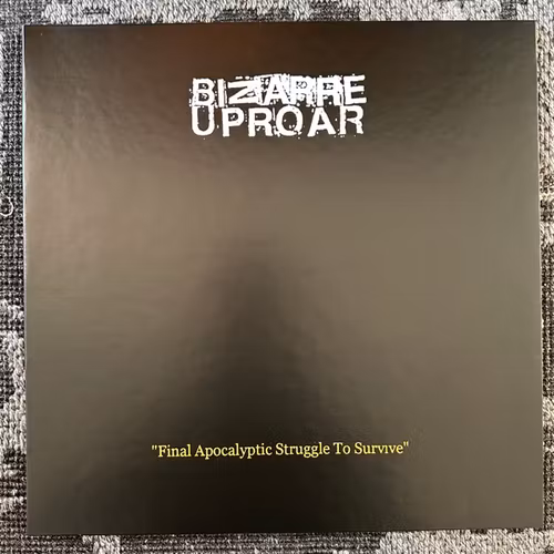 BIZARRE UPROAR Final Apocalyptic Struggle To Survive (Freak Animal - Finland original) (NM) LP
