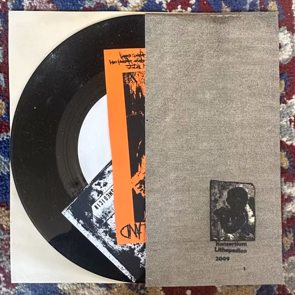 RÄNNSTENSUNGAR / FOGDE Aftonland / Döbelnsmedicin (Konsortium Lithopedion – Sweden original) (EX/VG+) 7"
