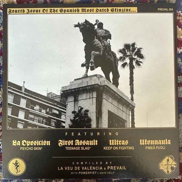 VARIOUS Hail The New Valencian Dawn (Prevail - Spain original) (EX) 7"