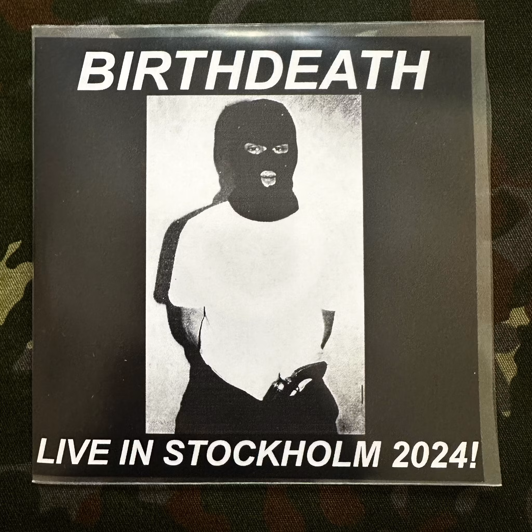 BIRTHDEATH Live In Stockholm 2024! (Self released - Sweden original) (NM) CDR