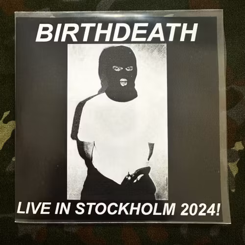 BIRTHDEATH Live In Stockholm 2024! (Self released - Sweden original) (NM) CDR