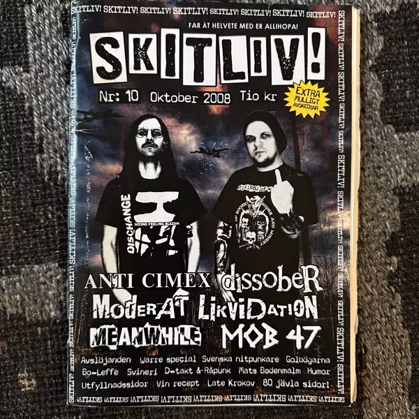 SKITLIV Nr 10 2008 (VG+) FANZINE