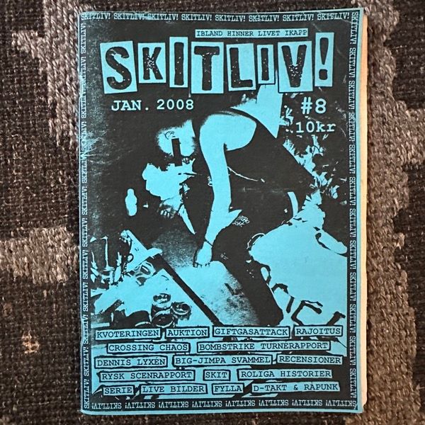 SKITLIV Nr 8 2008 (VG+) FANZINE