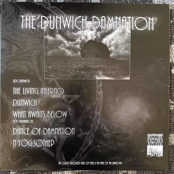 PUTERAEON The Dunwich Damnation (Growls From The Underground – Sweden original) (VG+/NM) LP