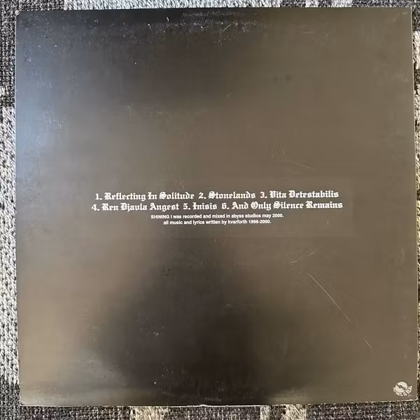 SHINING I - Within Deep Dark Chambers (Osmose - France reissue) (EX/NM) PIC LP