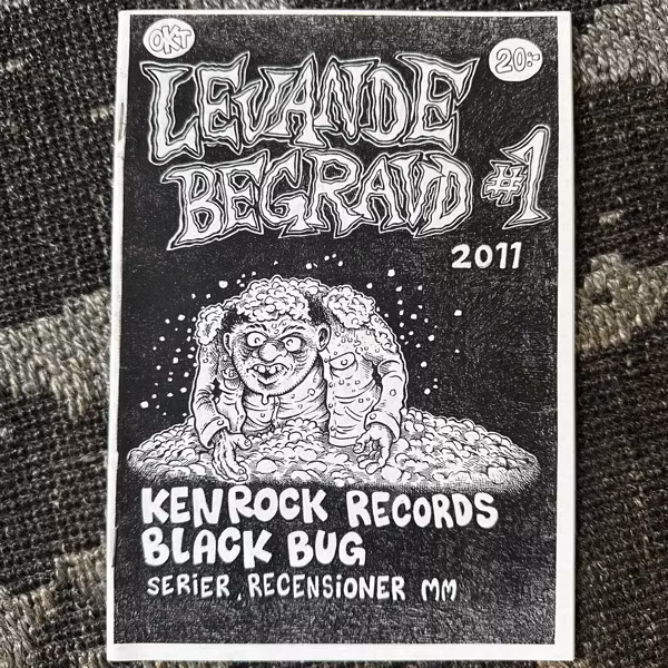 LEVANDE BEGRAVD #1 (EX) FANZINE