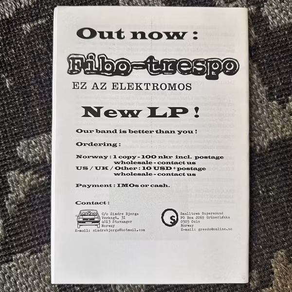 GOLD SOUNDZ #4 (EX) FANZINE