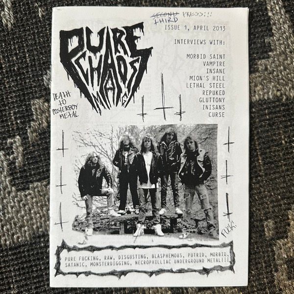 PURE CHAOS #1 (EX) FANZINE