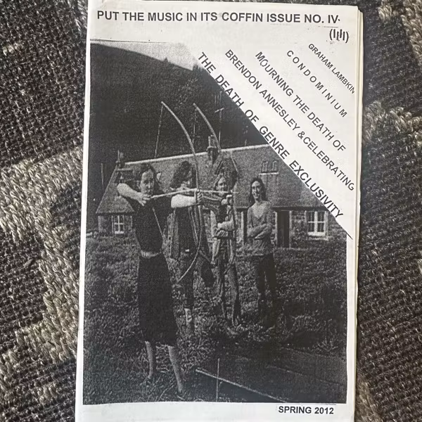 PUT THE MUSIC IN ITS COFFIN #4 (EX) FANZINE