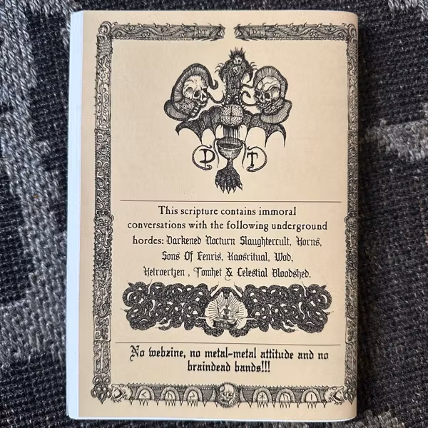 DOOMSDAY TESTAMENT #1 (NM) FANZINE