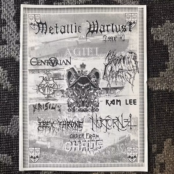 METALLIC WARLUST #1 (EX) FANZINE