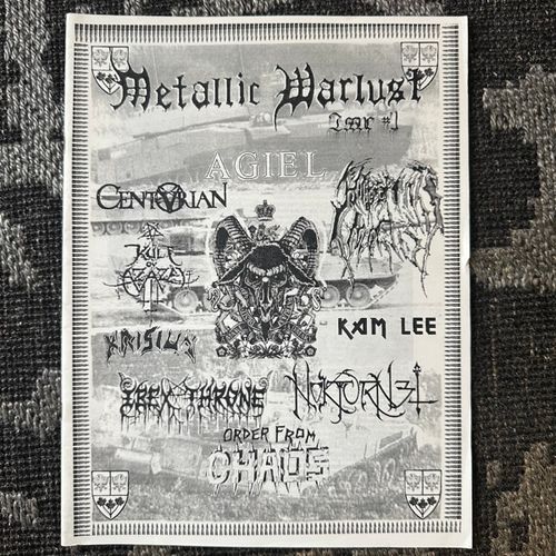 METALLIC WARLUST #1 (EX) FANZINE