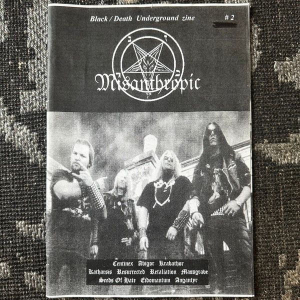 MISANTHROPIC #2 (EX) FANZINE