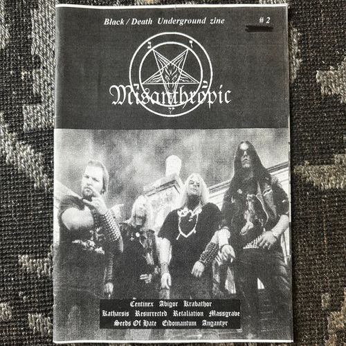 MISANTHROPIC #2 (EX) FANZINE