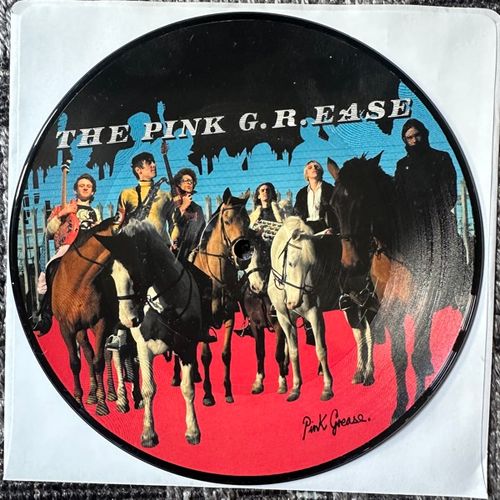 PINK GREASE The Pink G.R.EASE (Mute - Europe original) (EX) PIC 7"