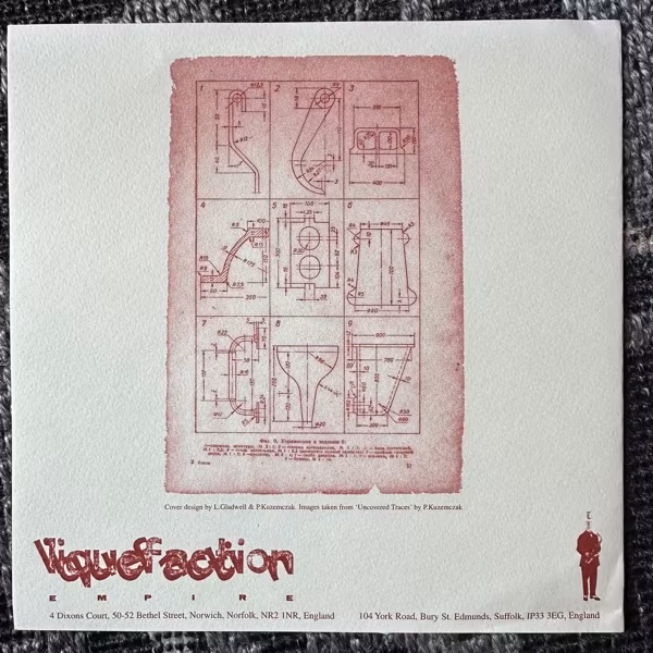 APPENDIX OUT / SONGS: OHIA Split (Liquefaction Empire – UK original) (EX/VG+) 7"