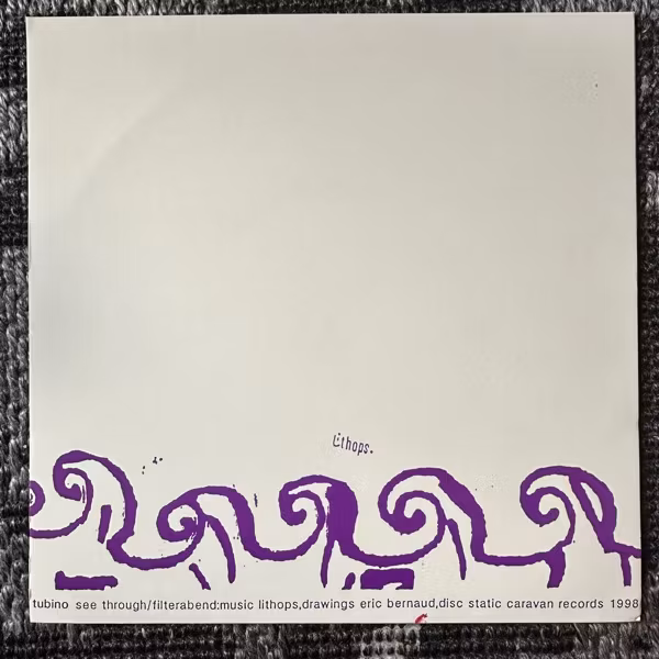 LITHOPS Tubino See Through / Filterabend (Clear vinyl) (EX/NM) 7"