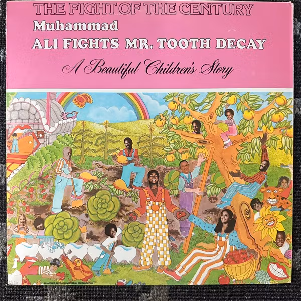 MUHAMMAD ALI & THE ALI GANG The Adventures Of Ali And His Gang Vs. Mr. Tooth Decay (Volume 1) (St. John's Fruit And Vegetable Co. - USA original) (VG+) LP