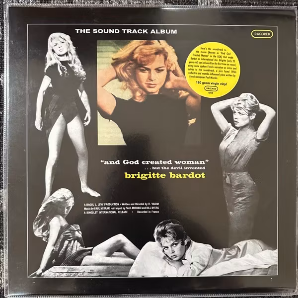 SOUNDTRACK Paul Misraki – And God Created Woman (Red vinyl) (Dagored – Italy reissue) (EX) LP