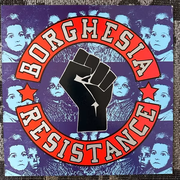 BORGHESIA Resistance (Play It Again Sam - Belgium original) (VG+) LP