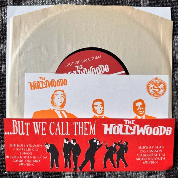 HOLLYWOODS, the They Call Them Monsters... (Subway Star - Sweden original) (EX) 7"