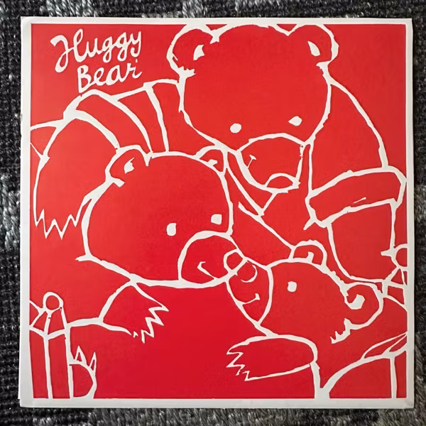 HUGGY BEAR Don't Die (Wiiija - UK original) (EX/VG+) 7"