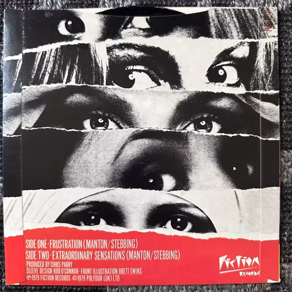 PURPLE HEARTS Frustration (Fiction - UK original) (VG+) 7"