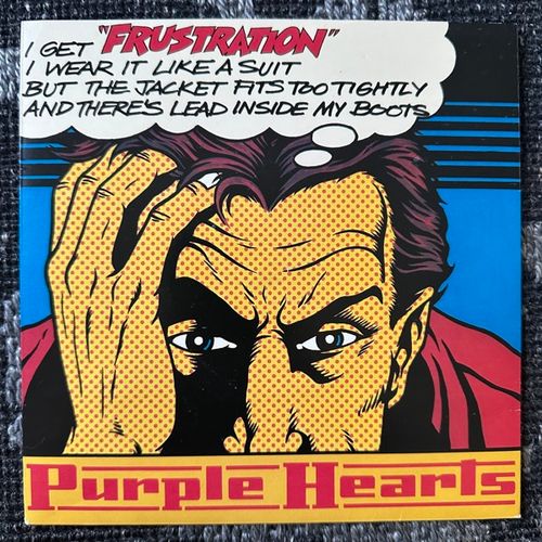 PURPLE HEARTS Frustration (Fiction - UK original) (VG+) 7"