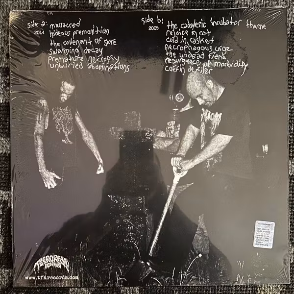 CADAVERIC INCUBATOR Unburied Morbidity (White vinyl) (Terror From Hell - Italy original) (NM) LP