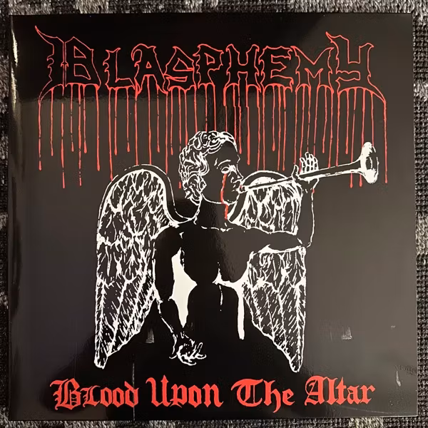 BLASPHEMY Blood Upon The Altar / Gods Of War (Osmose - France 2012 reissue) (EX) 2LP
