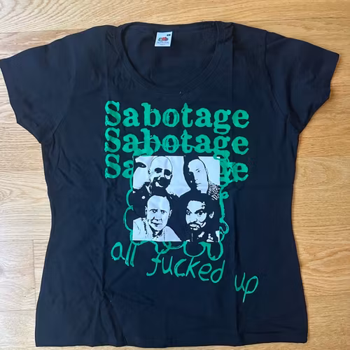 SABOTAGE All Fucked Up (Lady XL) (USED) T-SHIRT