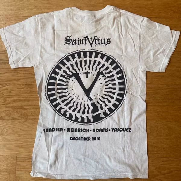 SAINT VITUS Tour 2010 (S) (USED) T-SHIRT