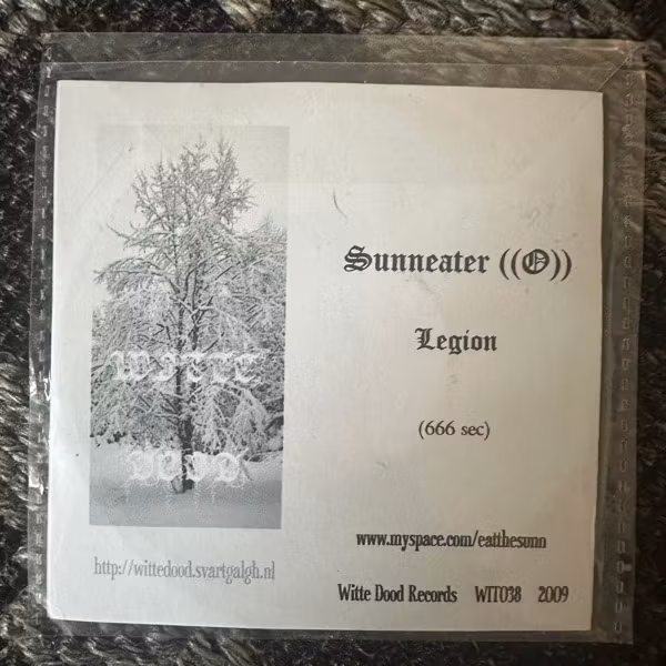 SUNNEATER ((O)) Legion (Witte Dood - Netherlands original) (EX) 3"CDR