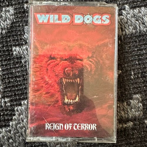 WILD DOGS Reign Of Terror (Enigma - USA original) (EX) TAPE