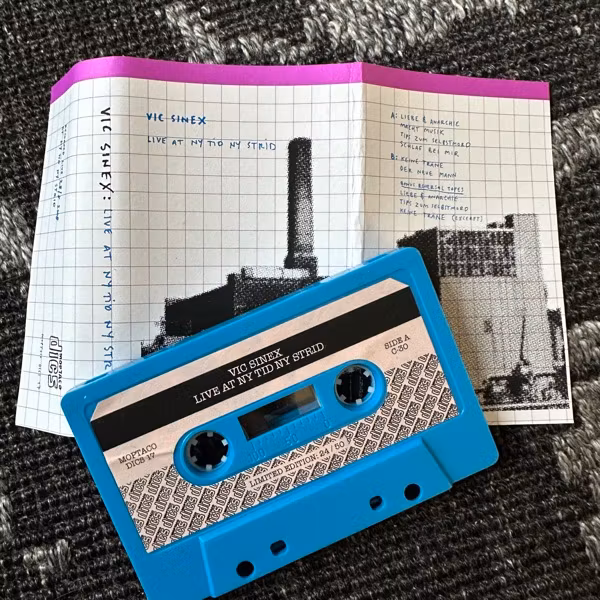 VIC SINEX Live At Ny Tid Ny Strid (Moptaco - Sweden original) (NM) TAPE