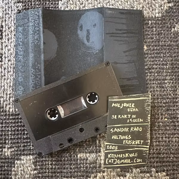 MILJONER DÖDA / SANDOR RADO Split (Kosmisk Väg - Sweden original) (NM) TAPE