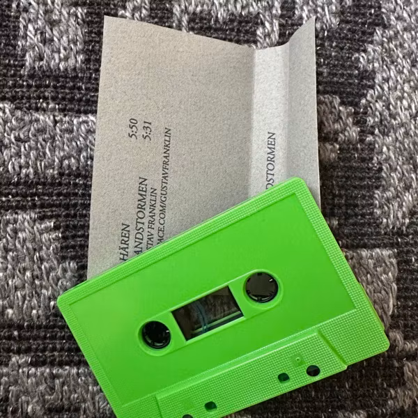 GUSTAV FRANKLIN Landstormen (Self released - Sweden original) (NM) TAPE