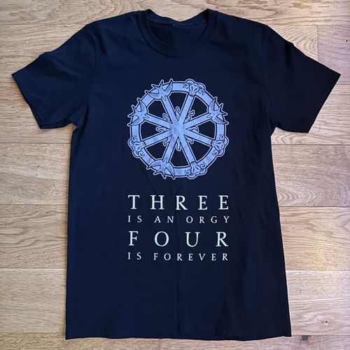 ORDO ROSARIUS EQUILIBRIO Three is an Orgy Four is Forever (M) (USED) T-SHIRT