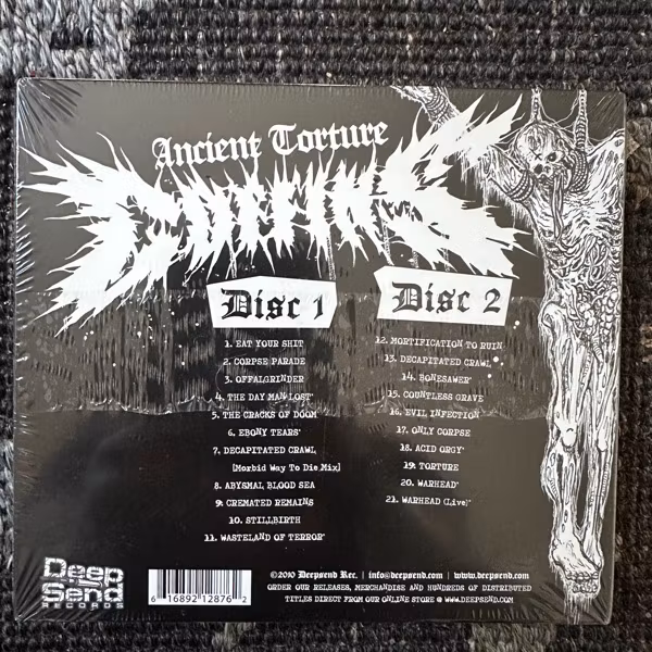 COFFINS Ancient Torture (Deepsend - USA original) (SS) 2CD