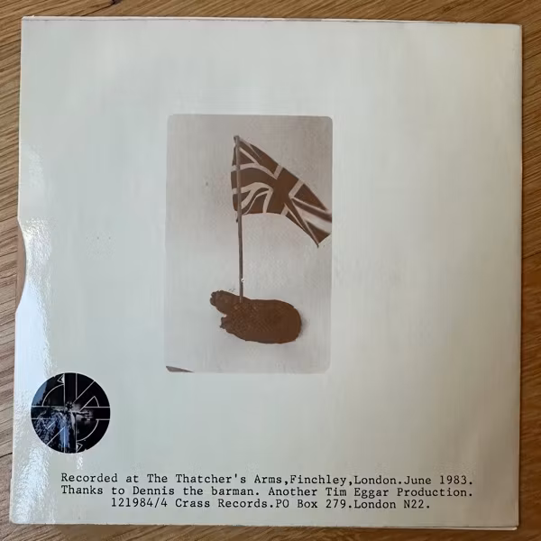 CRASS Who Dunnit? (Brown vinyl) (Crass - UK original) (EX) 7"