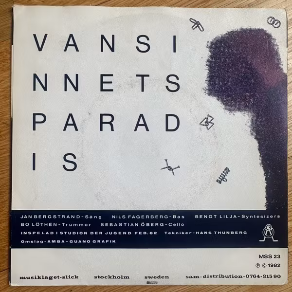 STADION DER JUGEND Väktare Av Mörkret (Musiklaget Slick – Sweden original) (VG) 7"