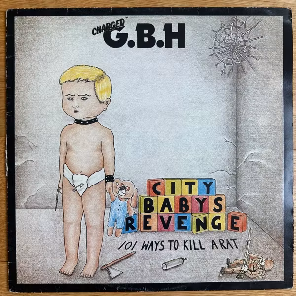 G.B.H, Charged City Babys Revenge (Clay - UK 1990 reissue) (VG) LP