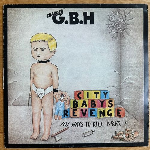 G.B.H, Charged City Babys Revenge (Clay - UK 1990 reissue) (VG) LP