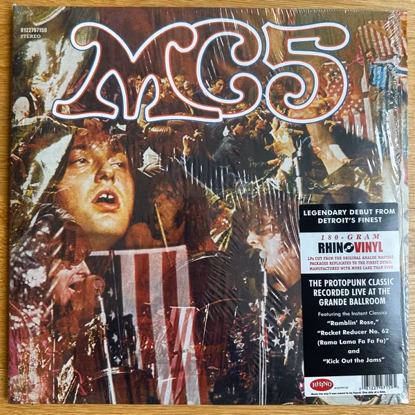 MC5 Kick Out The Jams (Rhino - Europe reissue) (NM/EX) LP