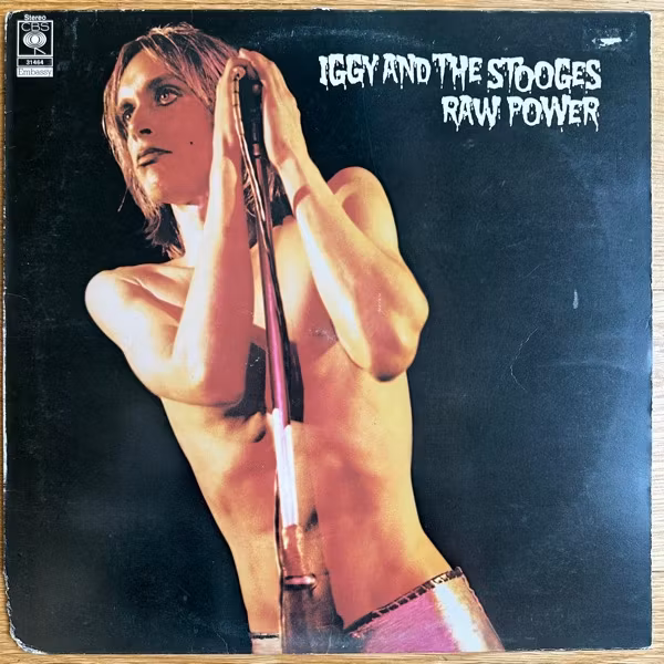 IGGY AND THE STOOGES Raw Power (Embassy - Europe 1977 reissue) (VG/VG-) LP