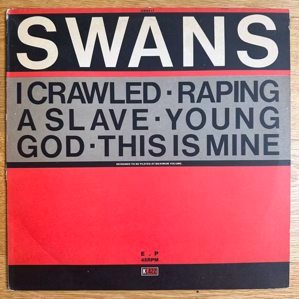 SWANS Young God (Homestead - USA original) (VG/VG+) 12" EP