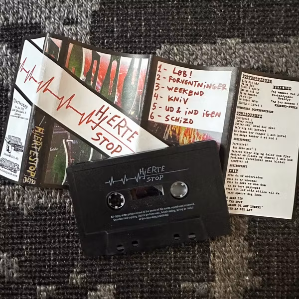 HJERTESTOP Hjertestop (Kick N' Punch - Denmark original) (NM) TAPE